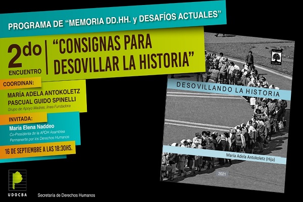 2º Encuentro - Programa DDHH Consignas Para Desovillar La Historia-0